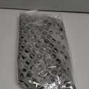 TwinnekYR Silicone Sink Mat, 24.6''x 12.9'' Kitchen Sink Protector Grid for Bottom of Center Drain Sink, Gray Non-slip Heat Resistant Sink Liner for Farmhouse Stainless Steel Porcelain Sink