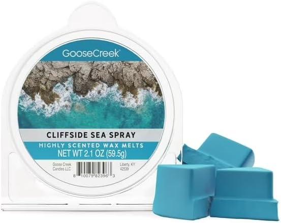 Goose Creek, Cliffside Sea Spray Scent Wax Melt, 2.1oz, Fresh