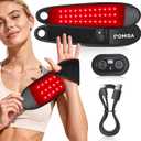 Red Light Therapy for Hand Wrist, 3000mAh Wireless Controller, Near Infrared Light Therapy Wrist Brace & Red Light Therapy Wrist Wrap Pad for Faster Recovery