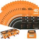 40 Pack Roach Traps, Cockroach Traps Indoor,Glue Roach Traps,Indoor Roach Trap for Home, Garage & Shed, Pest Control for Home,Child & Pets Safe