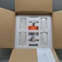 Alabaster Wall Sconces Set of Two, 14in Modern Spanish Natural Marble Bathroom Vanity Sconces, Brass Alabaster Sconce Wall Lighting, Gold Wall Light Fixtures Decor for Bedroom Living Room Staircases