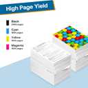 128A Toner Cartridges High Yield Compatible for HP 128A CE320A CE321A CE322A CE323A Work with HP LaserJet Pro CM1415fn CM1415fnw CP1525n CP1525nw Printer (Black Cyan Yellow Magenta, 4 Pack)