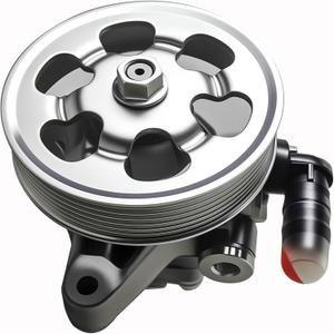 TUCAREST Power Steering Pump 96-5341 (For L4-2.4L; w/Pulley) Compatible With 2003 2004 2005 Ho-nda Accord (Fit LX EX DX Models) [OE# 21-5341 56100-RAA-A03 56483PNC004 56110-RAA-A01]