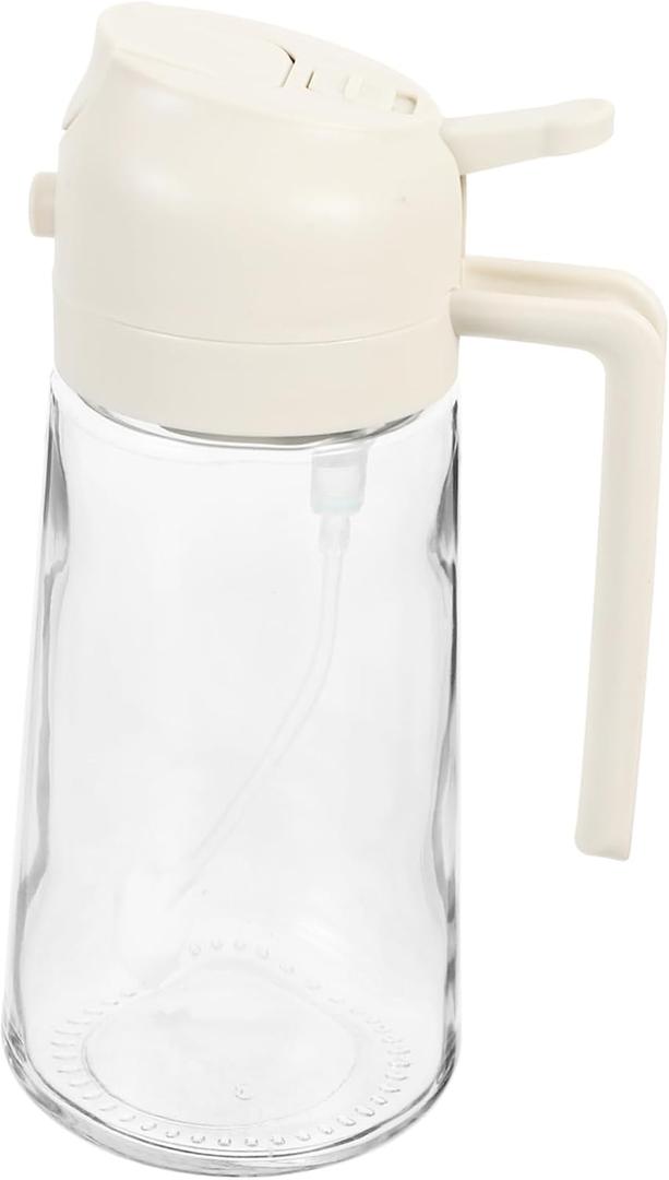 Mikinona Cooking Oil Sprayer Pourer 1 Oil Dispenser Spray and Pour Function Kitchen Essential