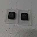 WITHit Protective Glass Cover with Integrated Bumper, Compatible with Apple Watch, 38mm, Gold/Rose Gold – Seamless Fit, Easy Installation, Screen Protector and Bumper for Apple Watch 2 Pack Black