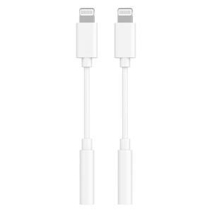 FUHAYA [Apple MFi Certified] Apple Lightning to 3.5 mm Headphone Jack Adapter, 2 Pack iPhone 3.5mm Headphone Aux Audio Converter Dongle Adapter Compatible for iPhone 14 13 12 11 Pro Max XS XR X 8 7 6