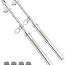 GODESON Heavy Duty Tire Pressure Gauge- 10-150PSI, Accurate Truck Air Gauge for Car, Semi, MotorcyclePortable Tire Pressure Checker with Zinc Alloy Head & Stainless Steel Body Easy to Use(Pack of 2)