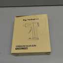 Tilswall Cordless Hot Glue Gun, Rapid 30s Preheat, Mini glue gun and sticks set with 2000mAh Type-C Rechargeable, Smart Power Off, 20 Premium Glue Sticks, Ideal for DIY Crafts, Gift Making Blue