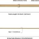 10 Pack 10 Inch Cabinet Pulls Champagne Bronze Kitchen Cabinet Handles Zinc Alloy Drawer Pulls Solid Cabinet Hardware