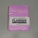 AHGXG Planner 2025-2026, Weekly and Monthly Academic Teacher Planner, JUL 2025 - JUN 2026, 8.5" x 11", Calendar 2025 with Monthly Tabs, Inner Pocket, Spiral Bound, Ideal for Office Home School Supplies, Purple