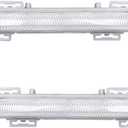 2PCS Front Bumper DRL Day Running Lights LED Fog Lamps Bar for Mercedes W204 W212 E350 C350 C250 2007-2014