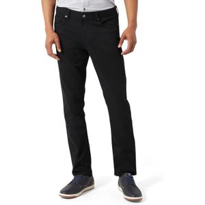 DKNY Mens Pants - Slim Fit Business Casual Pants for Men | Ultra Soft Mens Chino Stretch Work Pant | Everyday Casual Slacks (33W x 30L, Black)