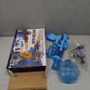 Automatic Electric Water Gun for Adults and Kids, Blue with LED Lights