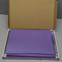 25 Blue Summit Supplies Legal Size Hanging File Folders, Purple Hanging File Folders, Durable 11pt Paper with Plastic Tabs and Inserts Included, 25 Pack