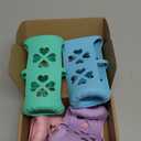 MORLIKE Pack of 4 Silicone Sleeves Fit for 8 oz/250 mL Dr. Brown's Natural Narrow Glass Baby Bottle, 100% Silicone Covers Protect Glass Bottle, Easy to Grip Baby Bottle Holders for SB81003-P4, SB82023-P2