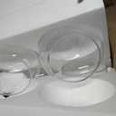 Sawysine 8 Pcs Bubble Bowl Vase Centerpiece 7.8''W X 6.3''H, these bowl vases for centerpieces are approx. 7.8 inches in diameter, 6.3 inches in height
