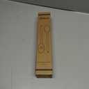 Large Wooden Spoons for Cooking, 2Pack Natural Teak Wood Cooking Spoon Set, Non-Stick Slotted and Corner Spoon, Heat-Resistant Wooden Spatula Spoon for Serving and Mixing