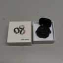 Smart Ring for Women Men,Fitness Tracker Ring with Heart Rate, Sleep Monitoring, Blood Oxygen, Step Counting for iOS and Android, No Subscription Fee, Waterproof(Black, 8)