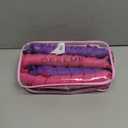 40pcs Heatless Spiral Hair Rollers with Styling Hooks, 22inch/55cm, No Heat Damage, DIY Kit for Long & Medium Hair (Purple&Red)