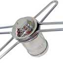 Stainless Steel Press Sev Sancha Machine Press Murukku Maker Traditional Sorya Idiyappam Maker Kitchen Dough Press Dab sev Sancha with 6 Jali