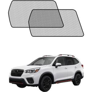 Car Window Shades for Subaru Forester(2019-2024), 2-Pack Rear Window Sun Shades for Baby  Breathable Mesh, UV & Heat Blocker, Privacy Protection for Camping, Travel, Sleep & Nursing