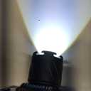 Aikertec Rechargeable Headlamp, Super Bright, LED Headlamp 80H Runtime, 4 Modes & Zoomable IPX6 Waterproof, Red Light Headlamp for Camping, Fishing, Running (Black)