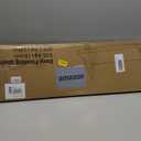 Floating Shelves 48 Inch Long, 10" Deep Floating Shelves, Black Wall Shelves 48 x 10, Set of 2, Wide Large Display Storage Shelves for Bathroom, Living Room, Rustic Wood Shelves with Brackets