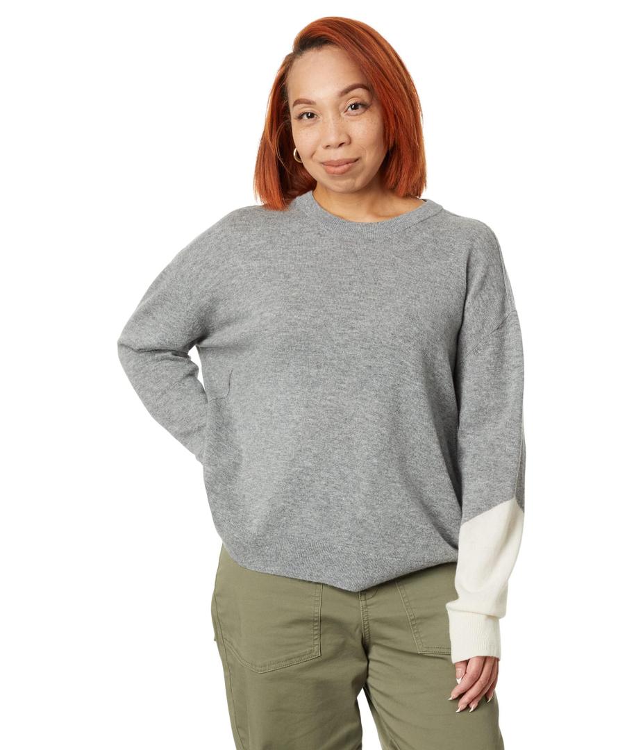 LABEL Go-to Sweater Light Grey/Putty, Size: M