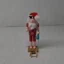 Clever Creations Robot Santa 14 Inch Traditional Wooden Nutcracker, Festive Christmas Dcor for Shelves and Tables