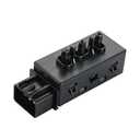 ZAPOSTS 12451495 6Way Front Left Driver Side Power Seat Switch Fits for Chevy Silverado for GMC Sierra YukonBuick.for Pontiac.for Saturn.Recliner Adjust Tilt Control Button Switch,OEM 12451495
