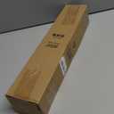 Wrap Around Curtain Rods, White Curtain Rods 66 to 120 Inch, 5/ 8 Inch Adjustable Blackout Curtain Rod with Brackets, Room Darkening Single Window Rod, Metal Hidden Curved Drapery Rods 66-120", White