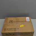 Furologee Clothes Racks for Hanging Clothes, Portable Rolling Garment Rack, Sturdy Metal Freestanding Cloths Racks with Wheels, Double Rods Wardrobe Rack for Bedroom Laundry Living Room