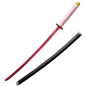 Sword Valley Demon Series Anime Sword - Slayers Katana｜40.9" Length｜Anime Original Texture Carbon Steel Blade Carving Symbol｜Non-Slip Grip｜for Cosplay & Display