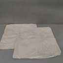 MIULEE Decorative Throw Pillow Covers for Couch Bed Livingroom 18x18 Inch Set of 2 Beige Boho Accent Throw Pllows Broadside Striped Patchwork Soft Corduroy Pillowcases