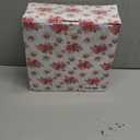 Ceramic Fruit Bowl,11" Decorative Bowl, Large Fruit Bowl for Kitchen Counter, Pedestal Bowl, Kitchen Counter Décor, Bread Candy Snacks Organizer, White (5.3 lbs, 68oz)