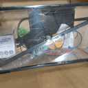 4 Gallon Fish Tank Aquarium Starter Kit with Filter and Light(Medium Black)