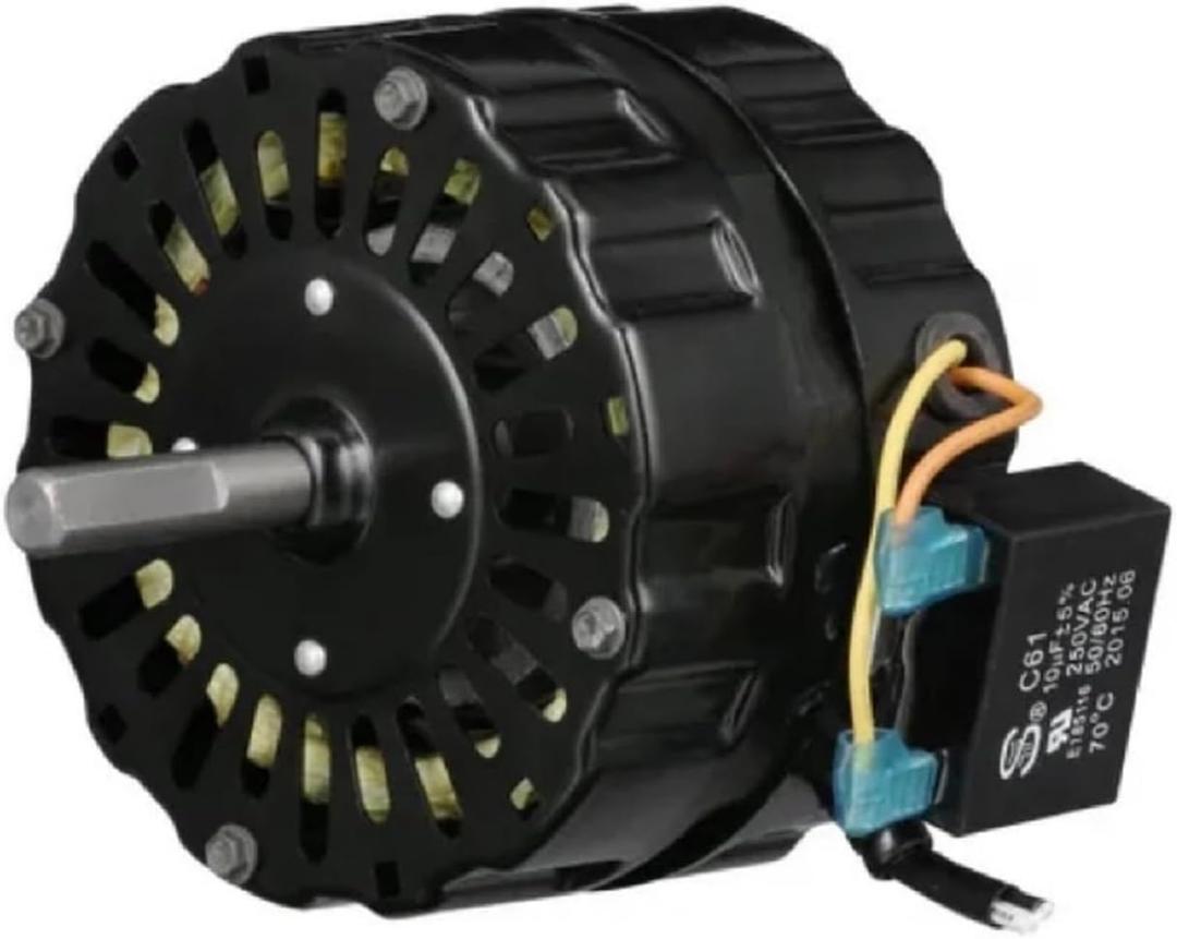 Master Flow Replacement Motor for Power Vents (EGV5/ERV4/ERV5) - Includes Capacitor, Easy Installation, Minimal Tools Needed, No Unit Removal Required - PVM105 (Standard)