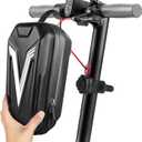 Electric Scooter Bag Scooter Accessories for Adults Kick Scooter Front Bag Waterproof EVA E Scooter Storage Bag Large Capacity Universal Scooter Handlebar Bag