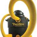 Dustless Technologies D1603 Wet+Dry Shop Vac  Powerful Dustless Vacuum for Contractors, Construction, Professional, and Home Use