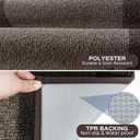Indoor Door Mat 20" x 32", Washable Kitchen Rug, Non Slip Entryway Rug for Floor, Absorbent Entrance Throw Rug for Laundry, Bathroom, Door
