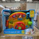 VTech Turn and Learn Driver, Yellow (10.8" x 4.3" x 8.9")