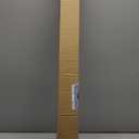 Silent Curtain Track Ceiling Mount 6'/8'/10'/12'/15', Wide 1.7" White Aluminum track Curtains Rail Set, Bedroom/Window/Hotel Drop Ceiling Curtains Tracks (without curtains & hooks) Single track, 8ft