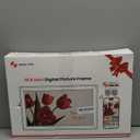 BIGASUO Digital Picture Frame Frameo 15.6" WiFi Electronic Photo Frames Large with 64GB Memory 1920x1080 IPS FHD Touch Screen Share Moments Instantly Anywhere Photo Gifts for Parents and Grandparents (15.6 inch Black & White)