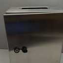 Stainless Steel Enclosure, IP65 Waterproof Electrical Box for Indoor and Outdoor Projects, Includes Mounting Plate and Wall Bracket 450350200mm (18"14"8")