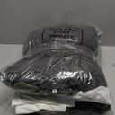 4 Pack Mens Big and Tall Thermal Shirts Fleece Lined Long Sleeve Loose Fit Undershirts Crewneck Casual Plus Size Top (5X-Large, Army Green, White, Dark Gray, Black)