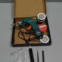 Soldering Gun Kit - Soldering Iron Kit with Adjustable Temp 180-520C,ON/OFF Button,80W LED Digital Internal Heat Soldering Gun,Auto Send Tin Soldering Kit for Electronics Welding Repair DIY