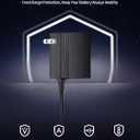 Switch Charger - Charge in Full Less Than 2H - 15V 2.6A USB C Power Adapter Fast Charging with Upgraded IC Module, 5FT Cable Cord - Compatible with Switch Lite, OLED, Steam Deck - Support TV Mode