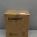 20.5" White Modern Ceramic Bedside Lamp Set of 2 for Bedroom Decor Farmhouse Table Lamp for Living Room Office Dorm