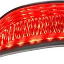 NTHREEAUTO Motorcycle Smoked LED Tail Light, 12V Brake Taillight Integrated with Turn Signals Compatible with Honda CBR600RR 2003-2006, CBR1000RR 2004-2007
