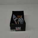 SM New York Women's Blue Woven Sandals, 8